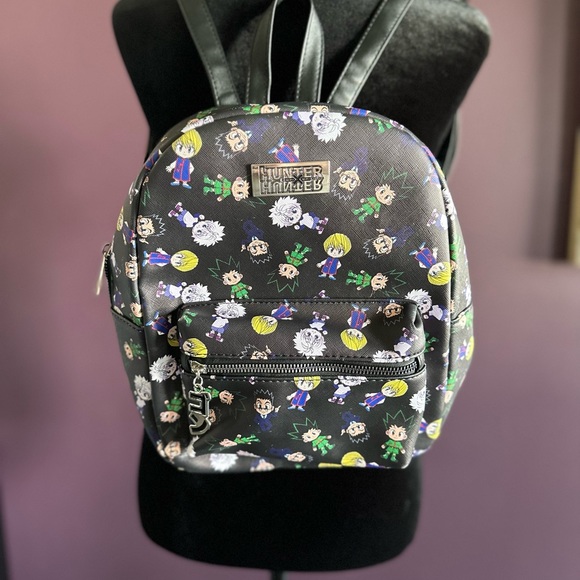 Bioworld Accessories Hunter X Hunter Chibi Characters Mini Backpack